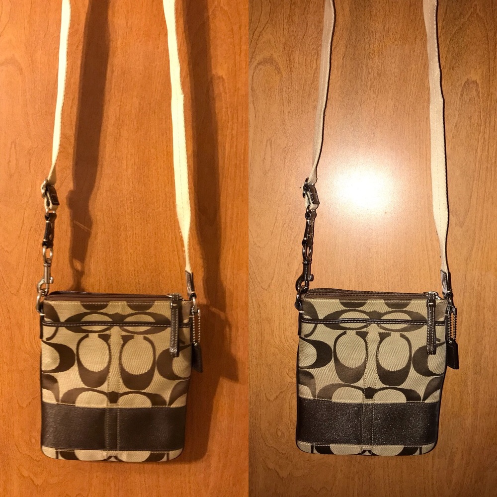Authentic Coach Cross-Body Purse